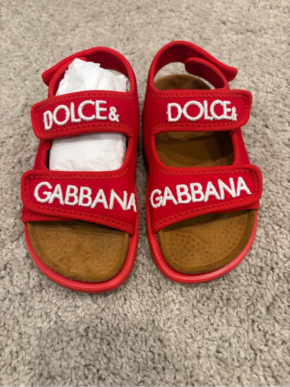 Dolce and Gabbana Authentic Kids Sandals Size 28
